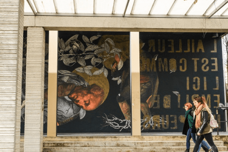 Visite guidée du campus  : Street Art - Fresques Anciennes